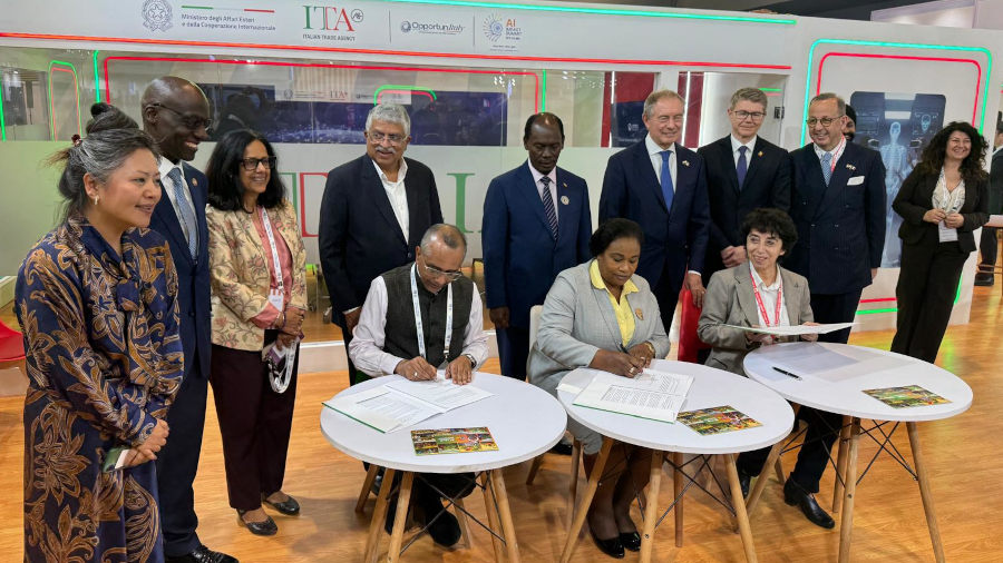 Italy, India, Kenya Sign Landmark AI Cooperation Agreement ...