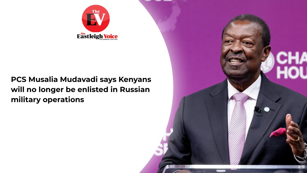 Read more about the article Kenyans Fighting for Russia in Ukraine War Face No Pay, No Pardon, Says Mudavadi – Russia-Ukraine Conflict Updates