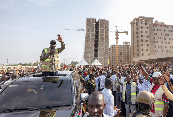 Eat smaller portions of food, Ruto says as he sustains ...