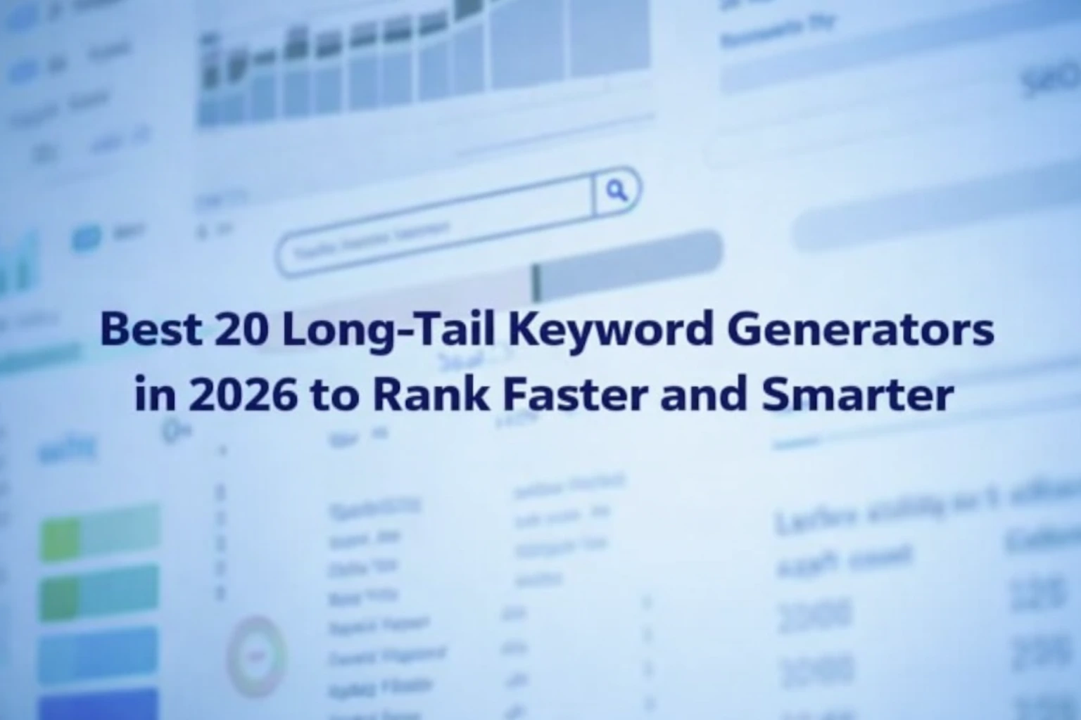 Best Long-Tail Keyword Generators For SEO Growth 2026